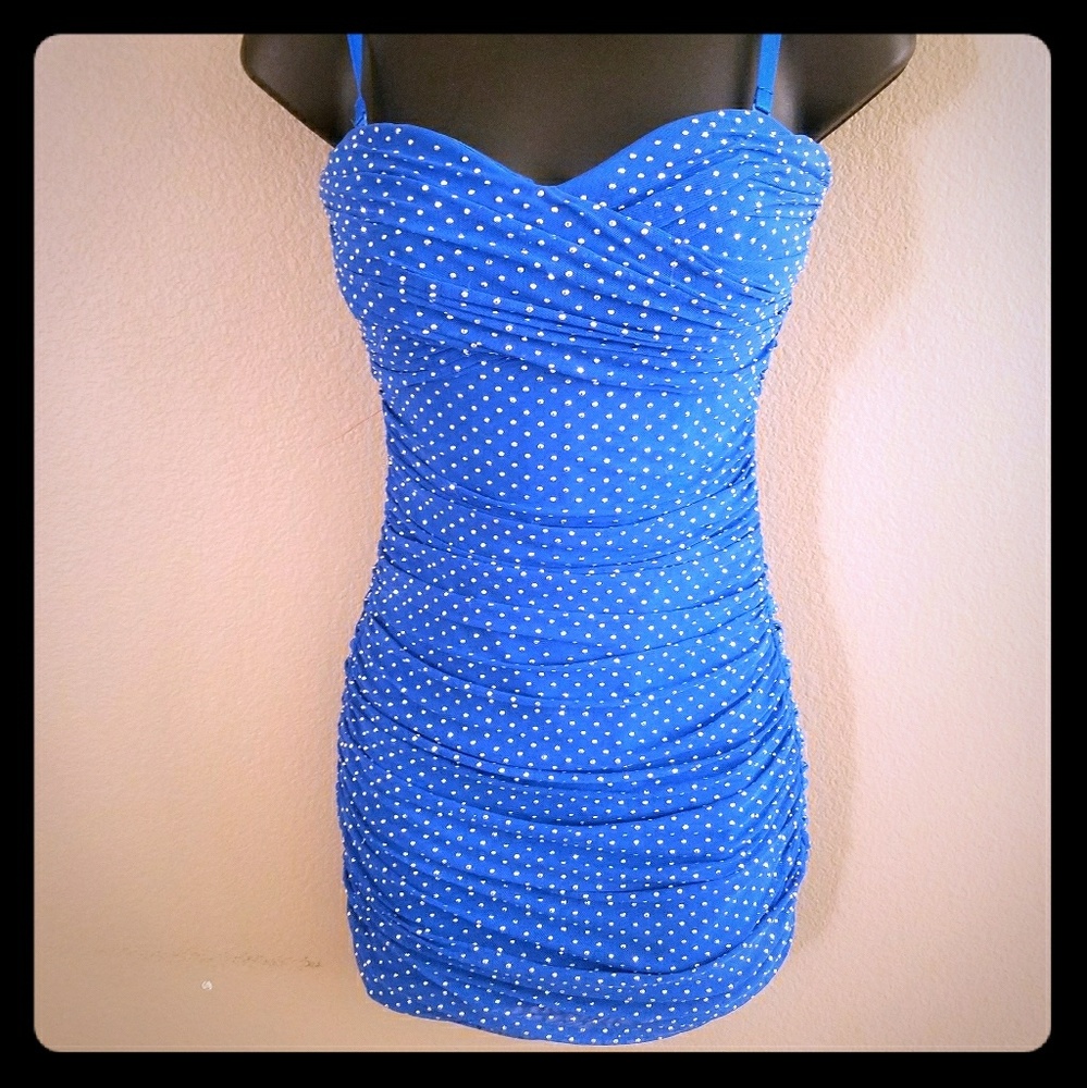 Embellished bebe dress